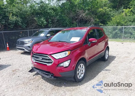 2020 Ford Ecosport Se из США, поврежденный, VIN MAJ6S3GL4LC390051